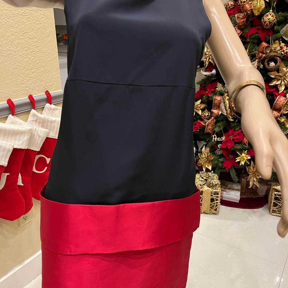 Marc By Marc Jacobs Black and Red Mini Dress